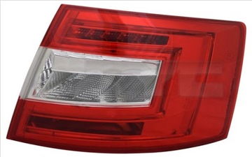 Лампа skoda octavia iii 01.13-05.17 зад права фото №1