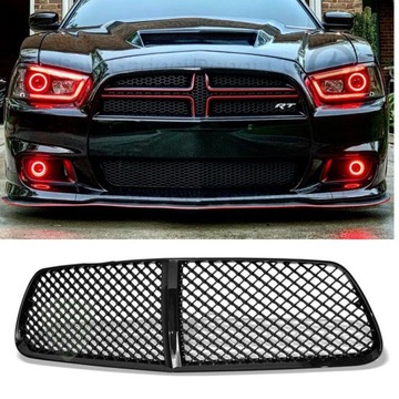 Решётка радиатора переднее dodge charger 11-14 фото №1