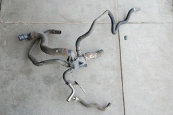 Nissan qashqai j10 рестайлинг 1.6 dci шланг воды труба фото №1