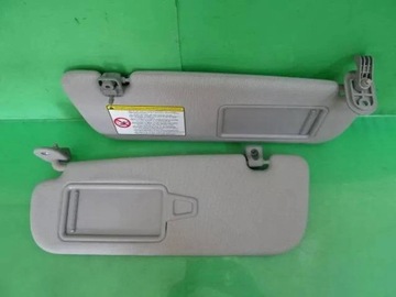 Захист козирок osłonki сонцезахисний hyundai veloster i 11-18 nr18 kpl фото №1