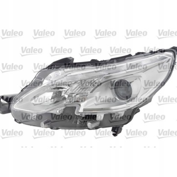 Фара лампа p peugeot 2008 i 03.13-03.16 valeo фото №1