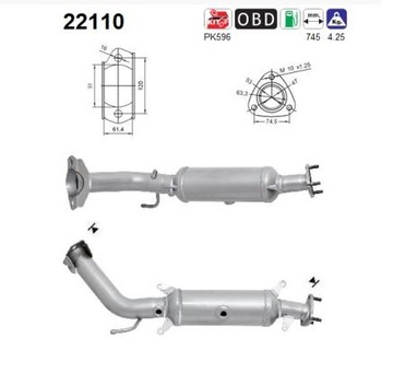 Катализатор honda fr-v 2.0 фото №1