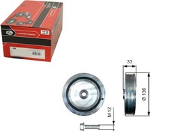 Колесо пасове вала колінчастого opel movano renault cli фото №1