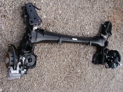 Балка ось задняя opel corsa f 2020r диск !! фото №1