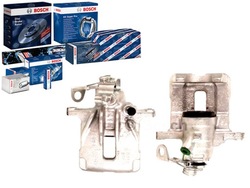 Супорт гальмівний renault зад trafic 06- pr bosch фото №1