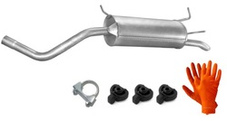 Renault scenic i 1.4 1999-2002 глушник кінцевий фото №1