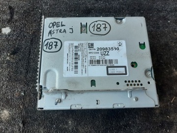 Радио cd 20983513 opel astra j iv фото №1