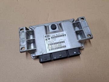 Компьютер двигателя peugeot 9657429680 iaw6lp2.03 фото №1