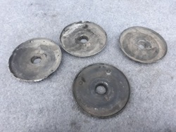 Прокладка резиновая накладка pod пружину зад mercedes vito w638 фото №1