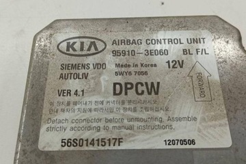Модуль подушка безпеки kia sorento i jc 959103e060 2.5l дизель 120kw 2007 фото №1