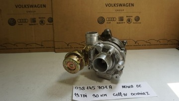 Турбонагнетатель vw golf iv octavia i 1.9 tdi 90km фото №1
