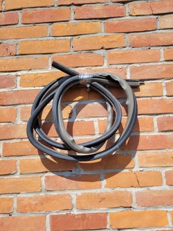 Jeep cherokee kj прокладка двері лівий перед сірий фото №1