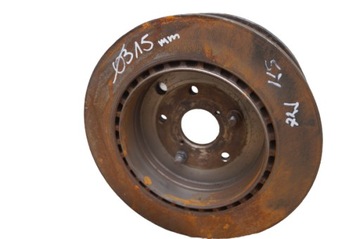 Диски гальмівні зад subaru wrx sti 316mm 14-17 фото №1