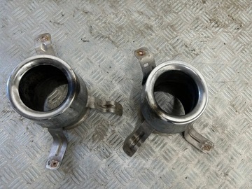 Наконечник вихлоп хром ліва права комплект alfa romeo stelvio фото №1