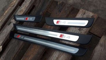 S4 b8 a4 планки порогові sline накладки na пороги 4x фото №1