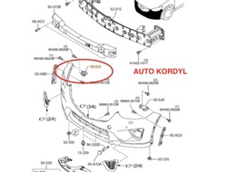 Ползун бампера кронштейн правый перед mazda cx-5 '11 фото №1