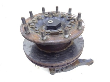 Iveco stralis hi-way 13- e6 поворотный кулак ступица левый перед фото №1