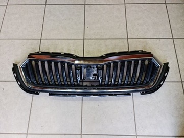 Skoda оригінальний номер 5e3853653 решітка радіатор фото №1