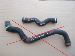 Citroen c3 picasso 1,6 vti шланг води радіатор фото №1