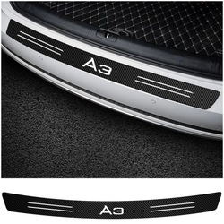 Наклейка пленка защитная бампер audi a3 фото №1