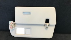 Vw touareg 3 iii козирок сонцезахисний ліва 9y1 фото №1