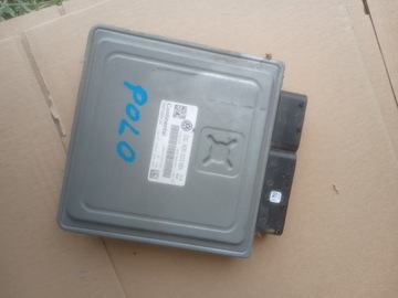 Комп'ютер блок керування двигуна vw polo 6r 1.6 tdi фото №1