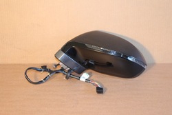 Зеркало левая 12 pin карбон audi a7 rs7 4g c7 рестайлинг фото №1