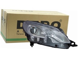 Лампа фара правые peugeot 2008 i 13-18 фото №1