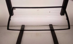 Стекло задняя зад peugeot 405 kombi1987-1996 с подогревом коричневая оригинальная новая фото №1