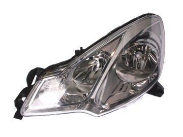 Лампа левый перед фара citroen c3 ii ds3 белая # 3423 фото №1