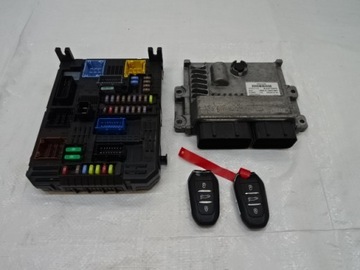 Citroen ds7 2.0 bluehdi автомат компьютер набор стартовый 2 ключи фото №1