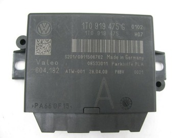Vw golf vi plus 6+ модуль блок управления pdc 1t0919475g фото №1