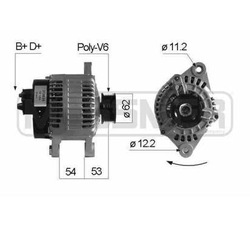 Era генератор messmer lancia, fiat,alfa romeo фото №1