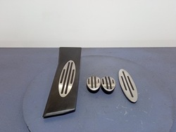 Mini r55 r56 r57 подножка накладки na педали eu фото №1