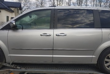 Дверь левый зад chrysler voyager v 08 - 12 год фото №1