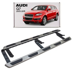 Audi q7 4l 2005-2015 градуси бічні пороги автомобільні 4l0071065 стиль oem фото №1