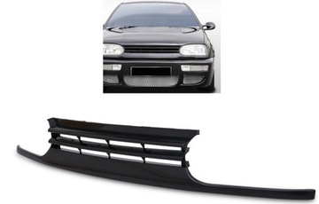 Решётка радиатора решётка радиатора решётка передняя gti vr6 вид vw golf iii mk3 91-99 фото №1