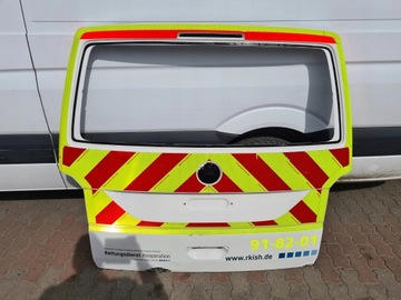 Vw t6 крышка багажника белая lb9a фото №1