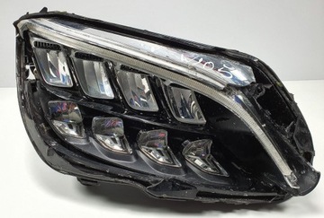 Лампа правая перед полный led mercedes w205 европа фото №1