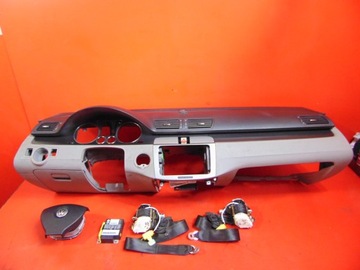 Volkswagen passat b6 3c панель консоль подушка безпеки подушки натягувачі комплект фото №1