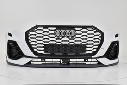 Audi q3 2018- 83a 83f s-line бампер переднее 6xpdc+ распылитель фото №1