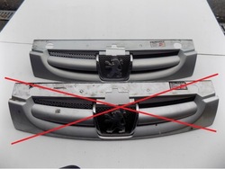 Peugeot partner i рестайлинг решётка решётка радиатора перед 02-10 фото №1