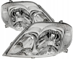 Toyota corolla e12 комплект фары лампы перед фото №1