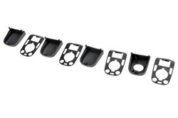 Комплект заглушек ручек внешних citroen c2 2003-,c3 2002-,c3 pluriel 2 фото №1