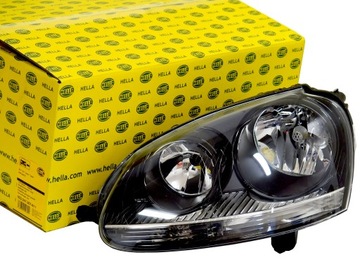 Фара перед лампа левая do vw jetta оригинал фото №1