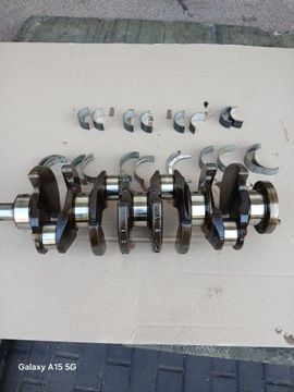 Wał коленчатый + вкладыши комплект peugeot citroen ew10j4s 2.0 16v фото №1