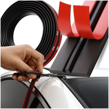 Прокладка do скла передній підскло універсальний з клин стрічка планка 2m фото №1