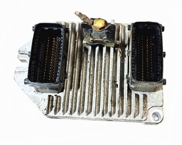 Блок керування комп'ютер opel 1.8 16v zafira a vectra c signum фото №1