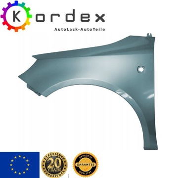 Крило skoda fabia ii 5j roomster колір 9154 07-15 лівий перед фото №1