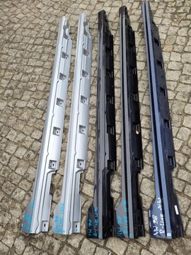 Поріг планка порогова права vw passat b8 r-line 3g0853858g la7w фото №1